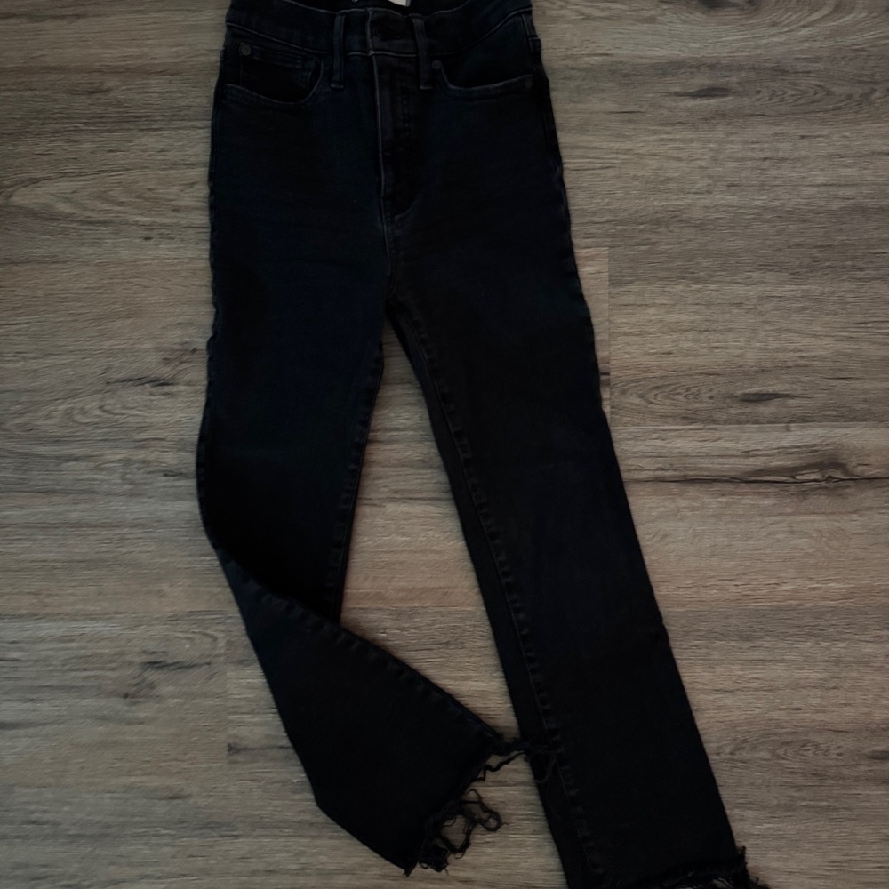 Madewell Black Jean